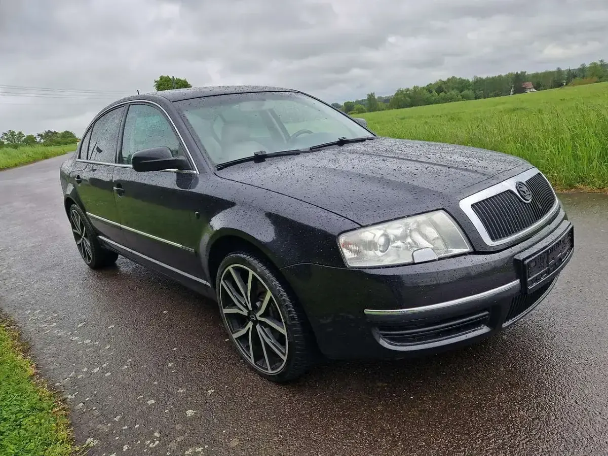 Gebraucht Skoda Superb 196 PS (144 kW) 2005 Schwarz Limousine