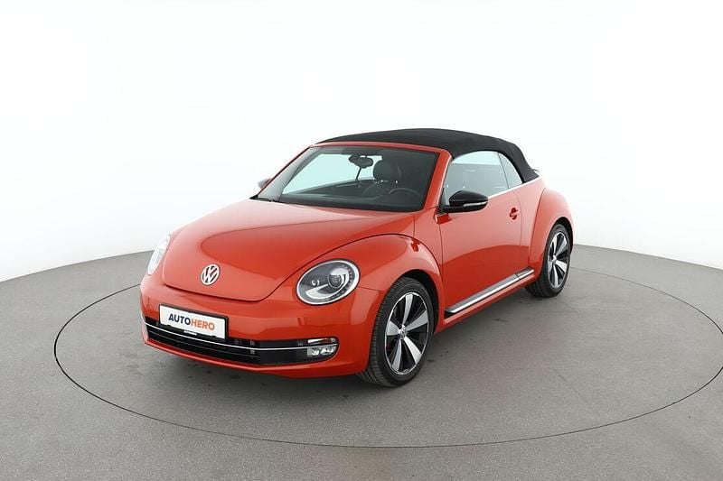 Orange Gebraucht 2016 VW Beetle Exclusive Cabrio | 24.150 € - Bild 1/3