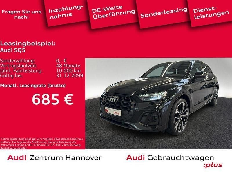 Mythosschwarz metallic Gebraucht 2023 Audi SQ5 Ambiente SUV | 52.150 € (Superpreis) - Bild 1/4