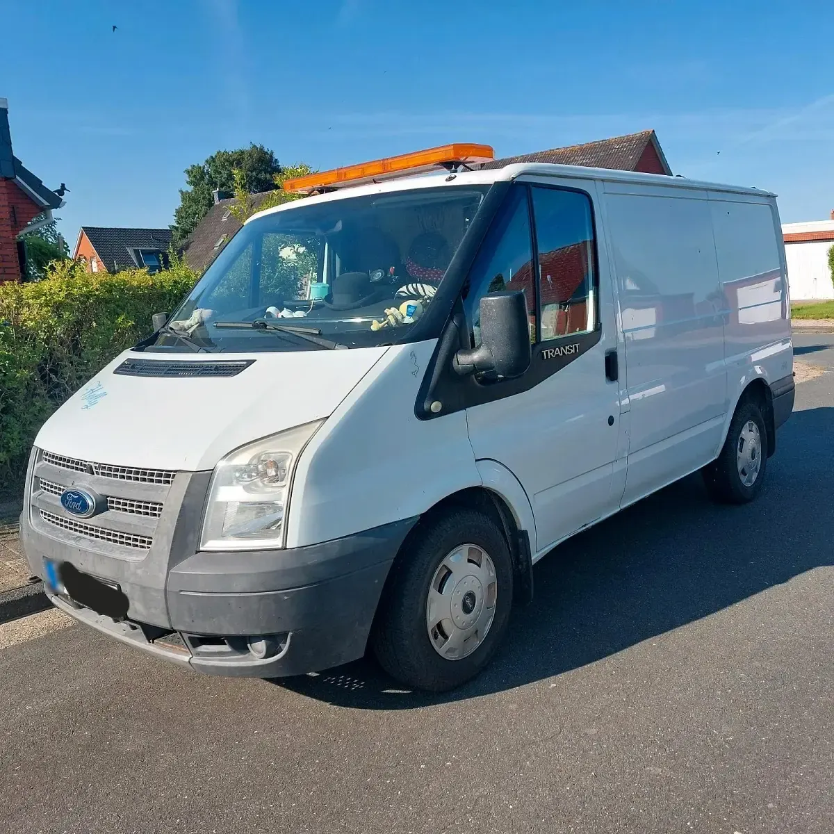 Gebraucht Ford Transit 100 PS (73 kW) 2014 Weiß Van