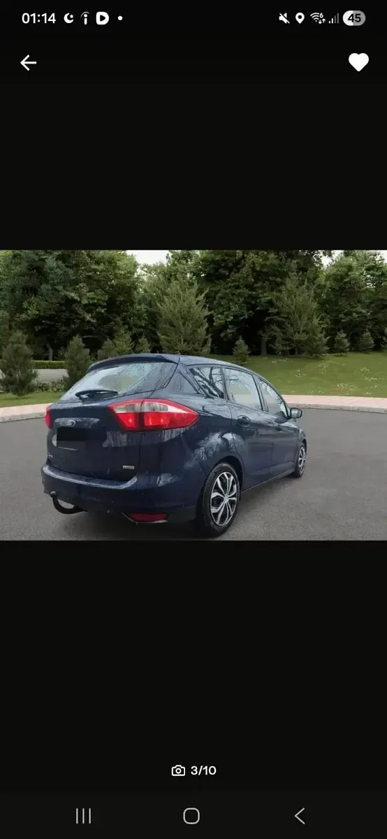 Gebraucht Ford C-MAX 100 PS (73 kW) 2013 Blau Van / Kleinbus