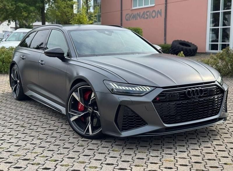 Grau Gebraucht 2022 Audi RS6 Sport Kombi | 77.000 € (Fairer Preis) - Bild 1/4