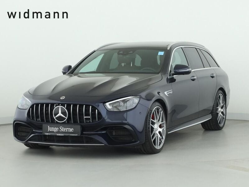 Metalliclack nautikblau Gebraucht 2023 Mercedes E63 AMG AMG Kombi | 96.850 € - Bild 1/4