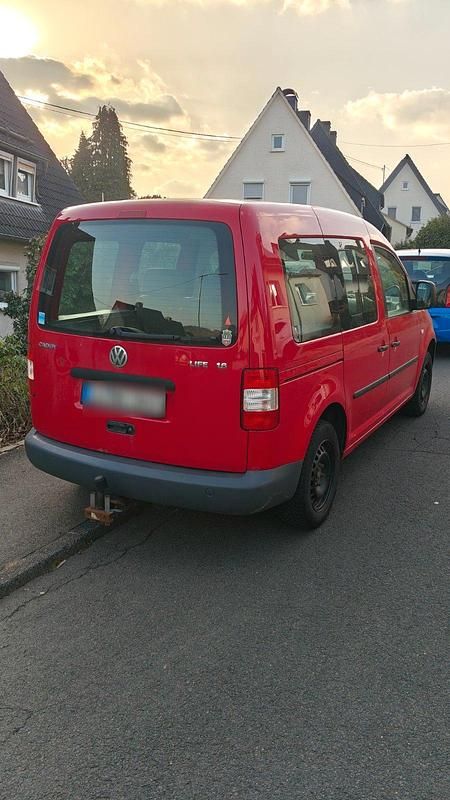 Gebraucht VW Caddy Life 102 PS (75 kW) 2006 Rot Van / Kleinbus