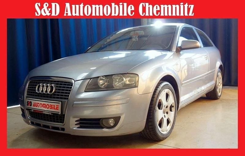 Akoyasilber metallic Gebraucht 2007 Audi A3 Sport Kleinwagen | 1.499 € (Superpreis) - Bild 1/3