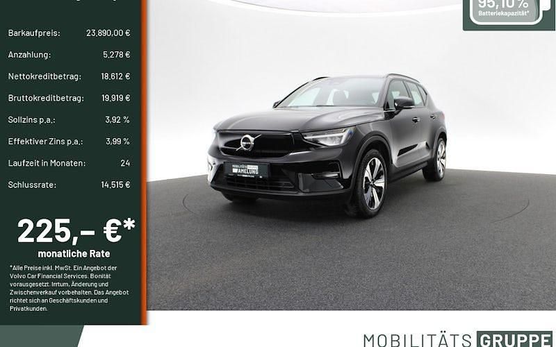 Gebraucht Volvo EX40 Core 175 kW (238 PS) 2022 Schwarz SUV