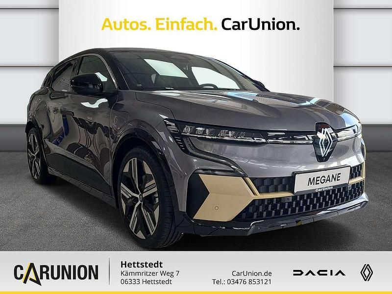 Gebraucht Renault Megane E-Tech Iconic 160 kW (218 PS) 2024 Dolomitgrau, black pearlschw Limousine
