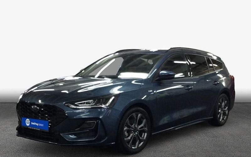 Gebraucht Ford Focus ST-Line X 155 PS (114 kW) 2024 Chrome blue metallic (metallic) Kombi
