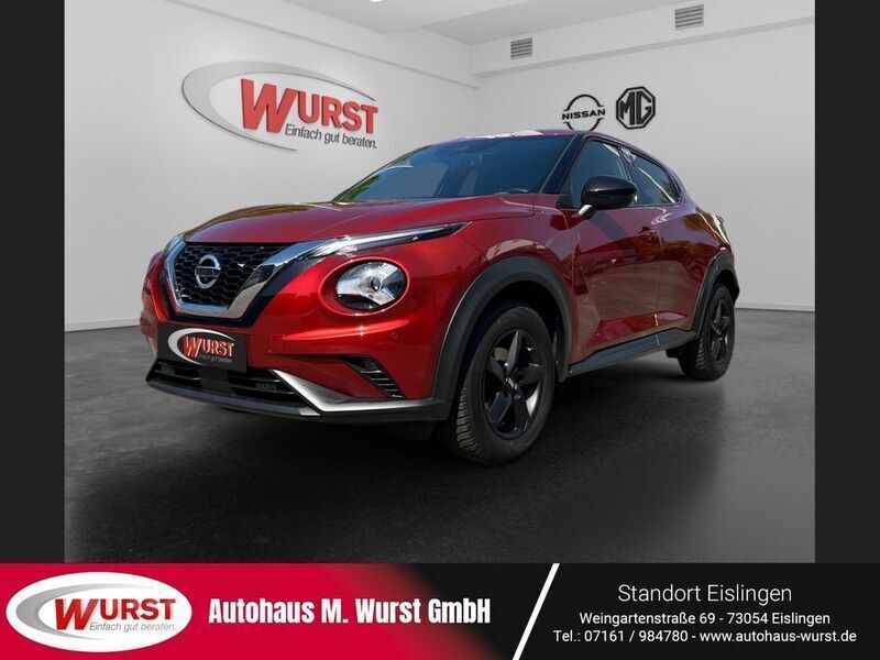 Rot Gebraucht 2020 Nissan Juke Tekna SUV | 17.489 € (Etwas zu teuer) - Bild 1/4