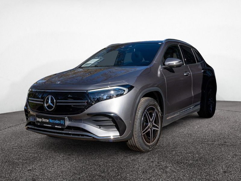 Grau metalliclack mountaingrau Gebraucht 2023 Mercedes EQA250 AMG SUV | 39.790 € (Etwas zu teuer) - Bild 1/4