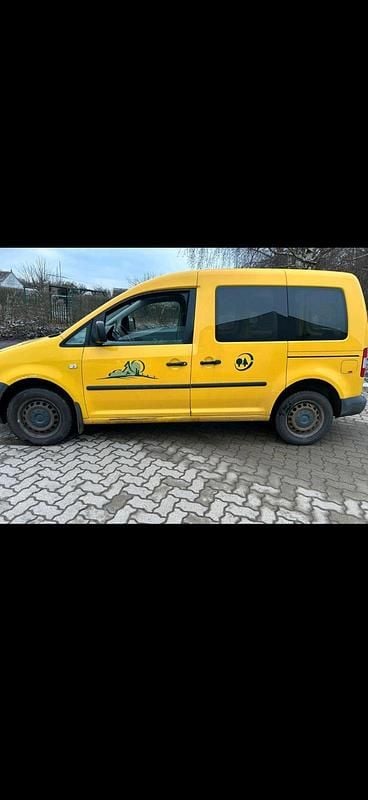 Second-hand VW Caddy 70 CP (51 kW) 2007 Galben Monovolum