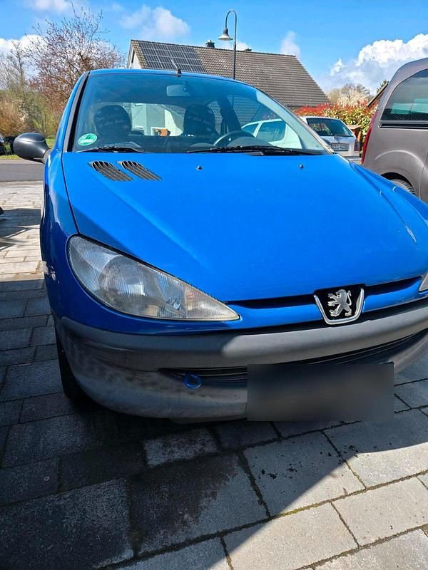 Gebraucht Peugeot 206 60 PS (44 kW) 2002 Blau Kleinwagen