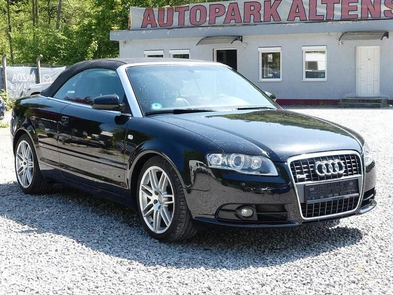 Gebraucht Audi A4 Cabriolet S-Line 200 PS (147 kW) 2009 Schwarz Cabrio