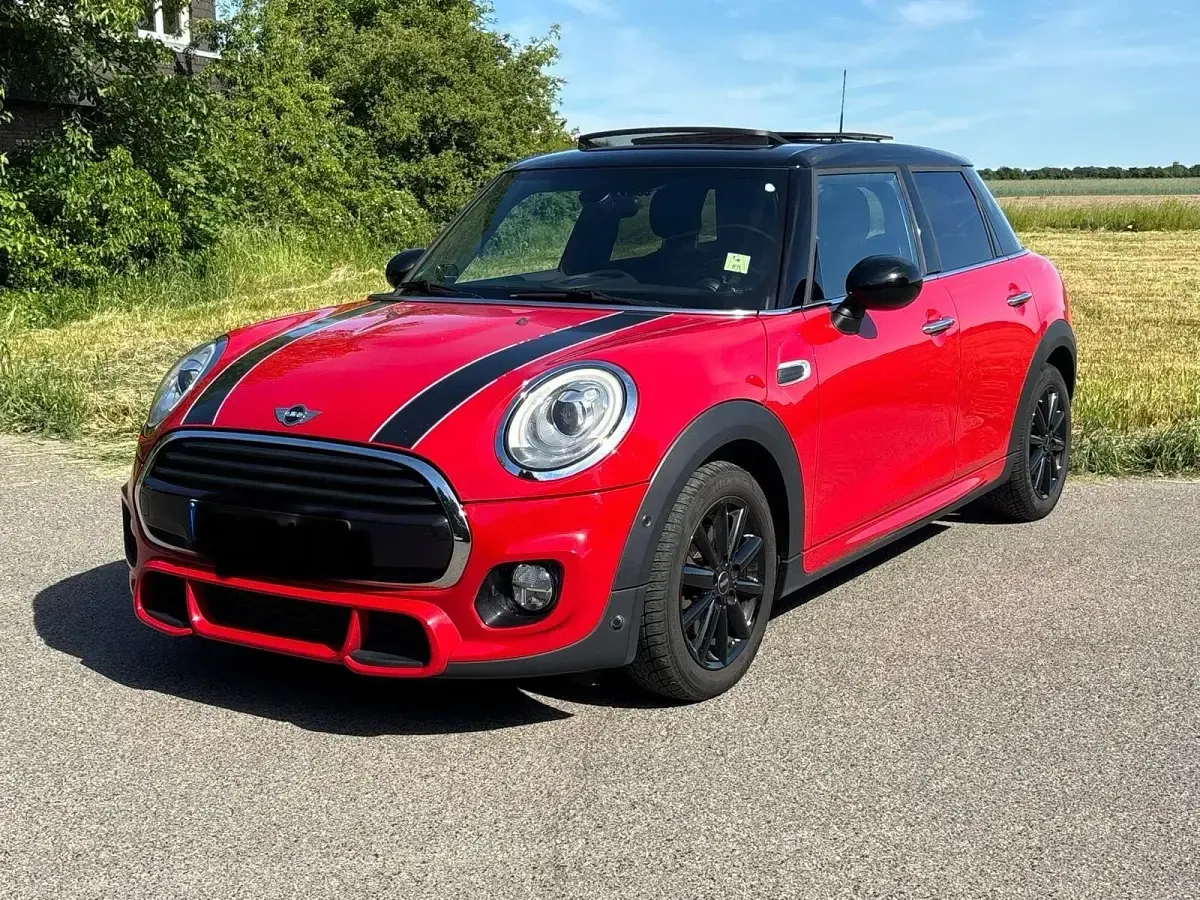 Brugt Mini Cooper Chili 136 HK (100 kW) 2018 Rød Hatchback