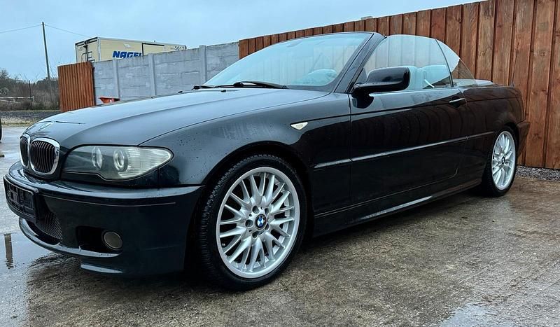 Schwarz Gebraucht 2003 BMW 325 Cabriolet M Sport Cabrio | 6.490 € (Guter Preis) - Bild 1/4