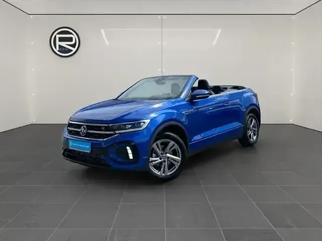 Gebraucht VW T-Roc Cabriolet R-line 150 PS (110 kW) 2025 Blau Cabrio