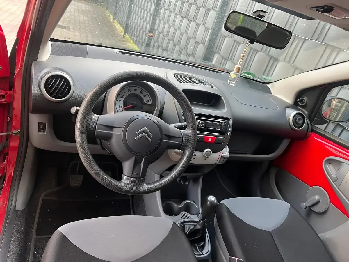 Gebraucht Citroën C1 68 PS (50 kW) 2009 Rot Kleinwagen