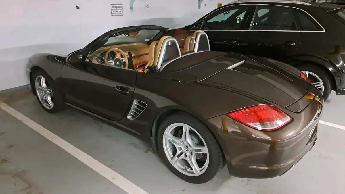 Gebraucht Porsche Boxster 256 PS (188 kW) 2010 Braun Cabrio