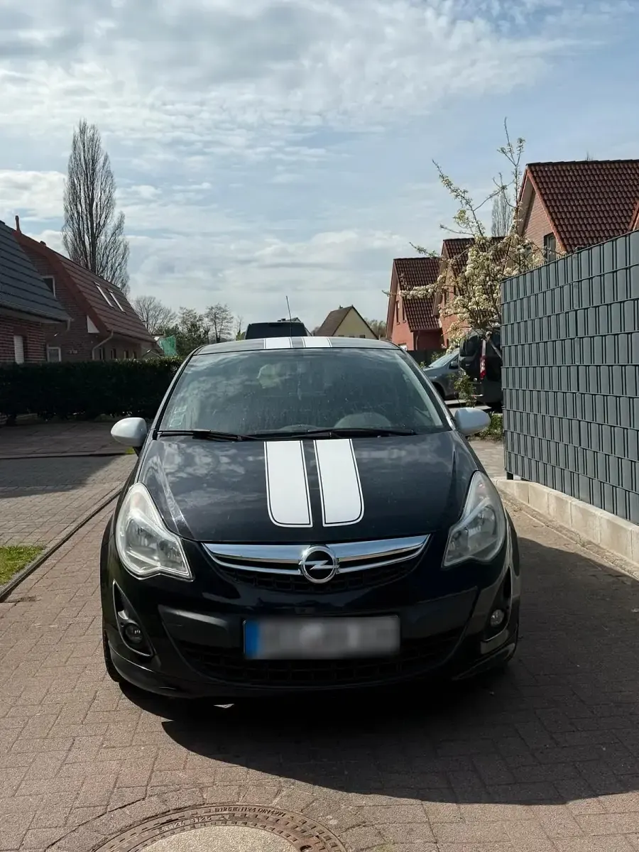 Gebraucht Opel Corsa OPC 95 PS (69 kW) 2012 Schwarz Kleinwagen