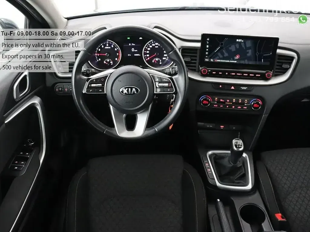 Używany Kia Ceed 120 KM (88 kW) 2021 Niebieski Hatchback