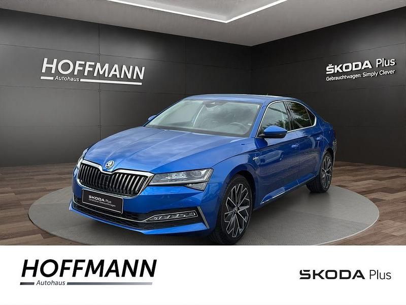 Blau Gebraucht 2019 Skoda Superb LAURIN & KLEMENT Limousine | 22.980 € (Fairer Preis) - Bild 1/4