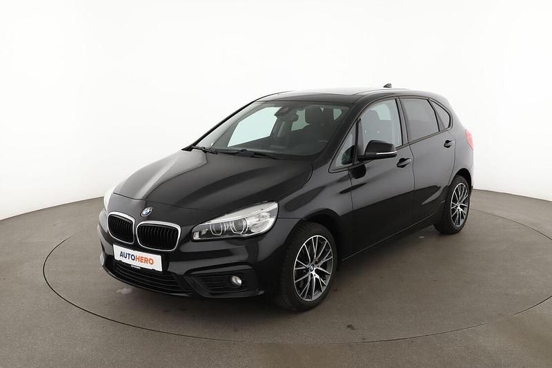 Gebraucht BMW 218 Active Tourer Basis 136 PS (100 kW) 2015 Schwarz Van / Kleinbus
