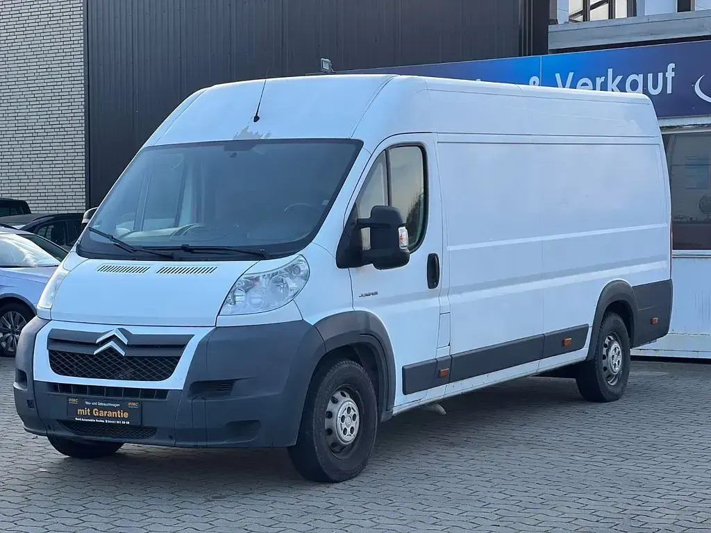 Gebraucht Citroën Jumper 120 PS (88 kW) 2008 Weiß Van / Kleinbus