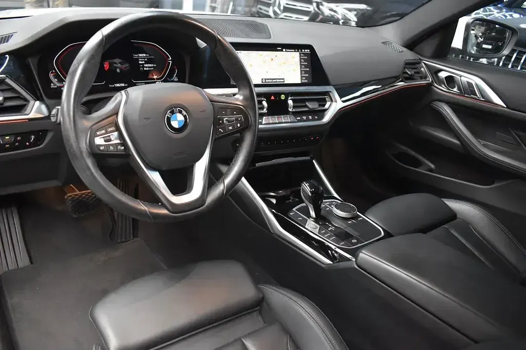 Gebraucht BMW 420 Coupé Sport Line 190 PS (139 kW) 2022 Weiß Coupé