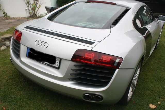 Gebraucht Audi R8 Coupé 571 PS (419 kW) 2008 Silber metallic Coupé