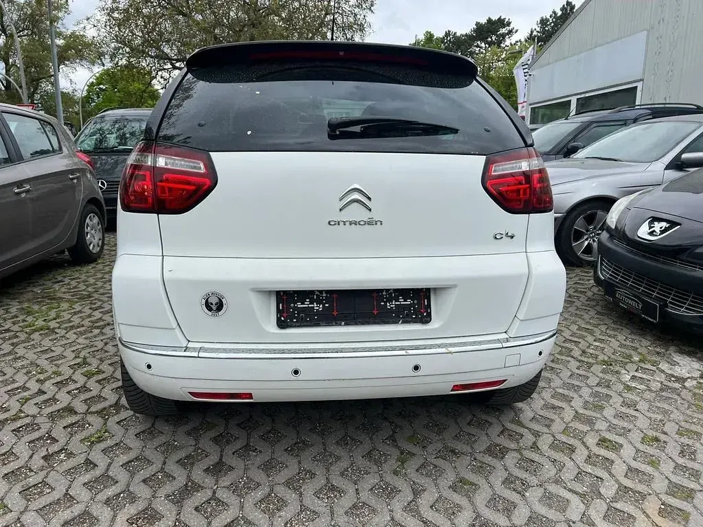 Gebraucht Citroën C4 Picasso Exclusive 156 PS (114 kW) 2011 Weiß Van / Kleinbus