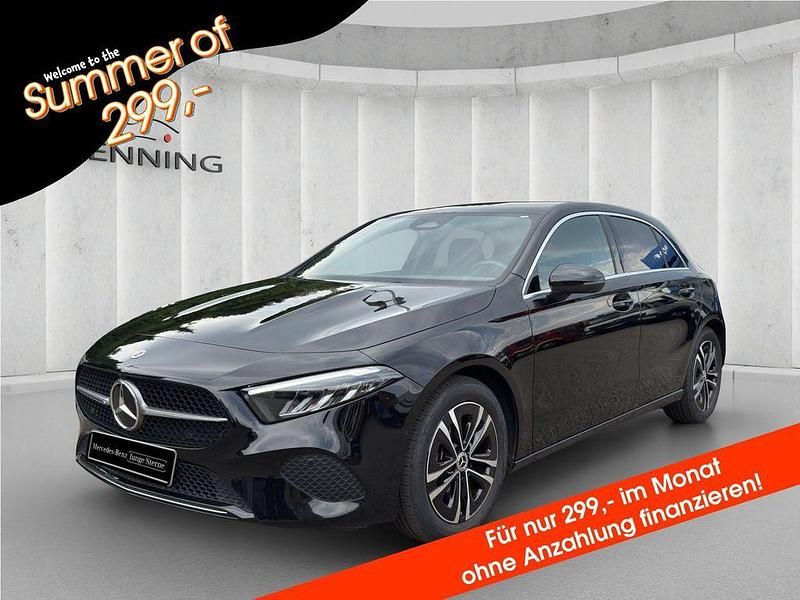 Schwarz Gebraucht 2024 Mercedes A180 Progressive Limousine | 29.480 € (Fairer Preis) - Bild 1/4