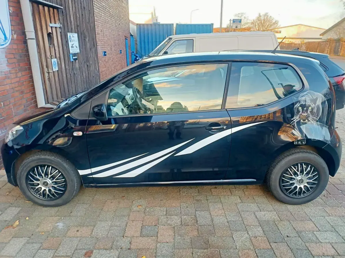 Gebraucht VW up! 2011 Schwarz Kleinwagen