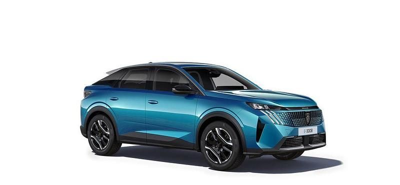 Blau Neu 2025 Peugeot e-3008 Allure SUV | 42.253 € (Guter Preis) - Bild 1/3