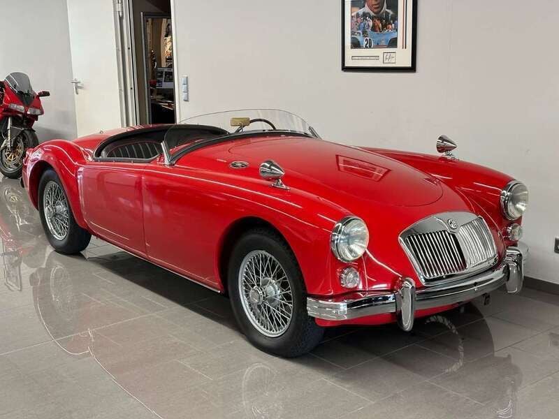 Rot Gebraucht 1960 MG 1600 Cabrio | 29.950 € - Bild 1/4