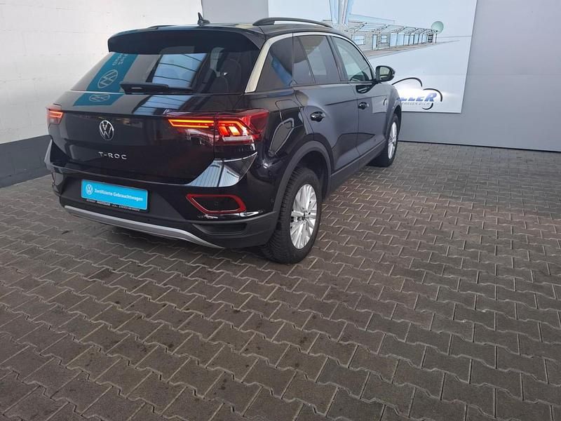 Gebraucht VW T-Roc Life 110 PS (80 kW) 2023 Schwarz SUV