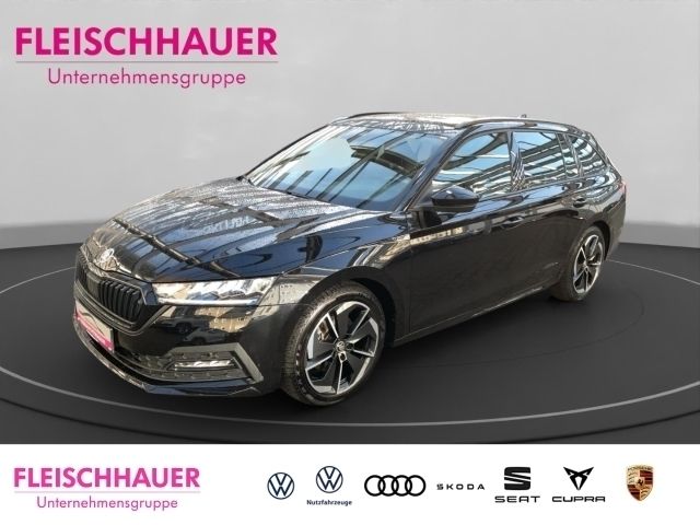 Schwarz Gebraucht 2024 Skoda Octavia SportLine Kombi | 31.930 € (Guter Preis) - Bild 1/4