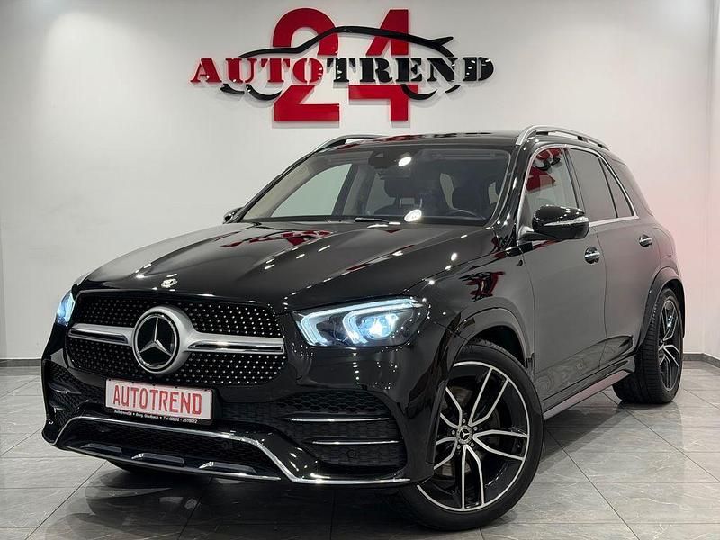Schwarz Gebraucht 2022 Mercedes GLE350 AMG line SUV | 52.900 € (Teuer) - Bild 1/4