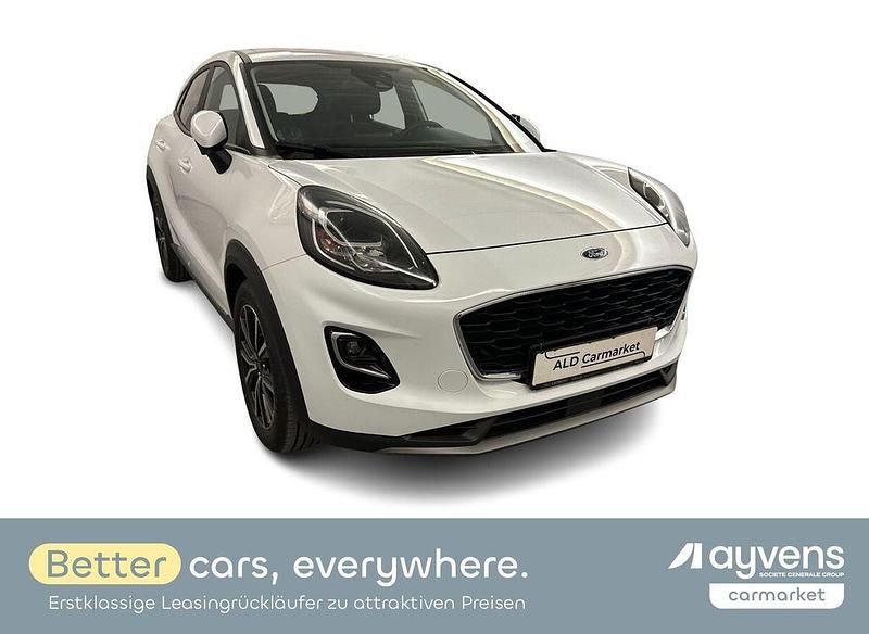 Weiß Gebraucht 2022 Ford Puma Titanium SUV | 13.980 € (Superpreis) - Bild 1/4