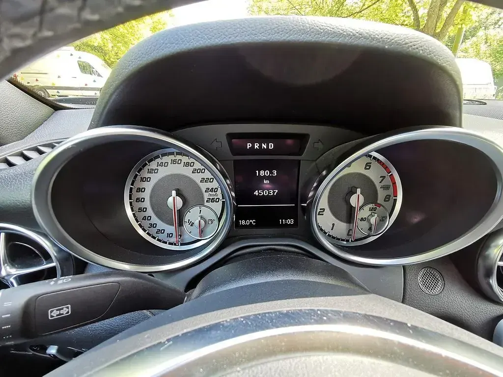 Usata Mercedes SLK200 184 CV (135 kW) 2014 Nero Cabrio