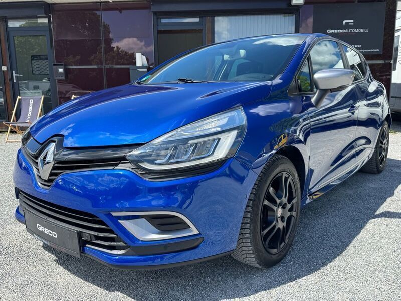 Blau Gebraucht 2017 Renault Clio IV Bose Edition Limousine | 8.490 € (Etwas zu teuer) - Bild 1/4