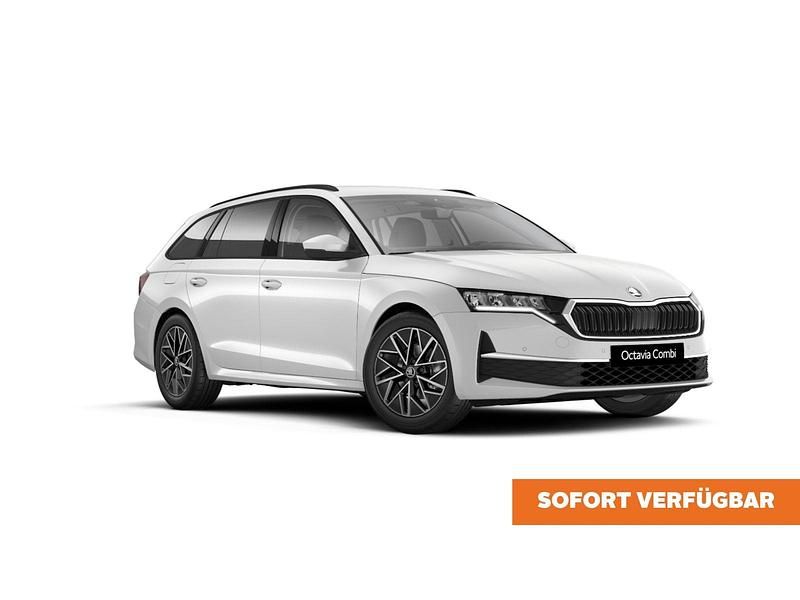 Neu Skoda Octavia 150 PS (110 kW) 2026 Moonweiß perleffekt Kombi