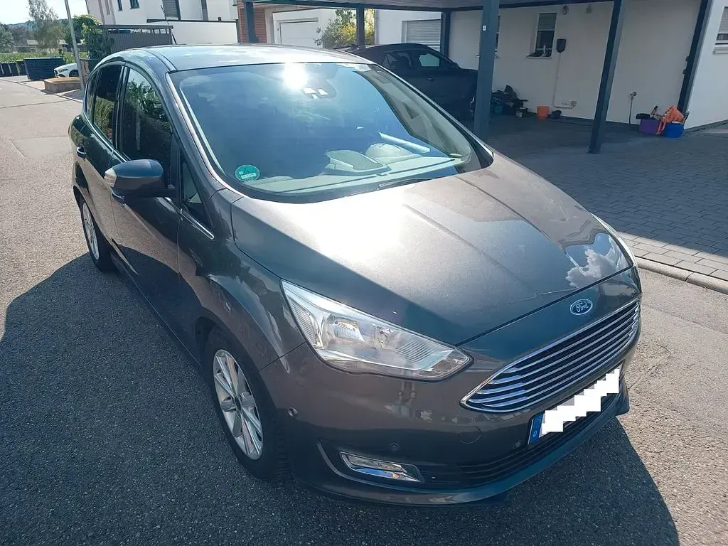 Gebraucht Ford C-MAX Titanium 150 PS (110 kW) 2015 Grau Van / Kleinbus