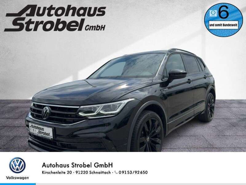 Deep black perleffekt Gebraucht 2021 VW Tiguan Allspace Style SUV | 33.890 € (Fairer Preis) - Bild 1/3