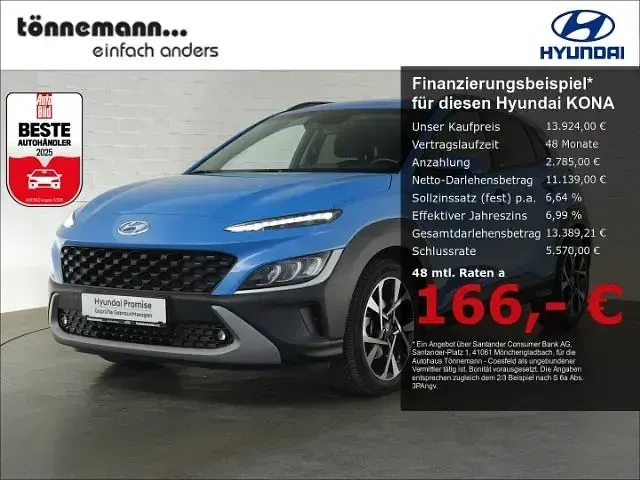 Gebraucht Hyundai Kona Intro Edition 120 PS (88 kW) 2021 SUV