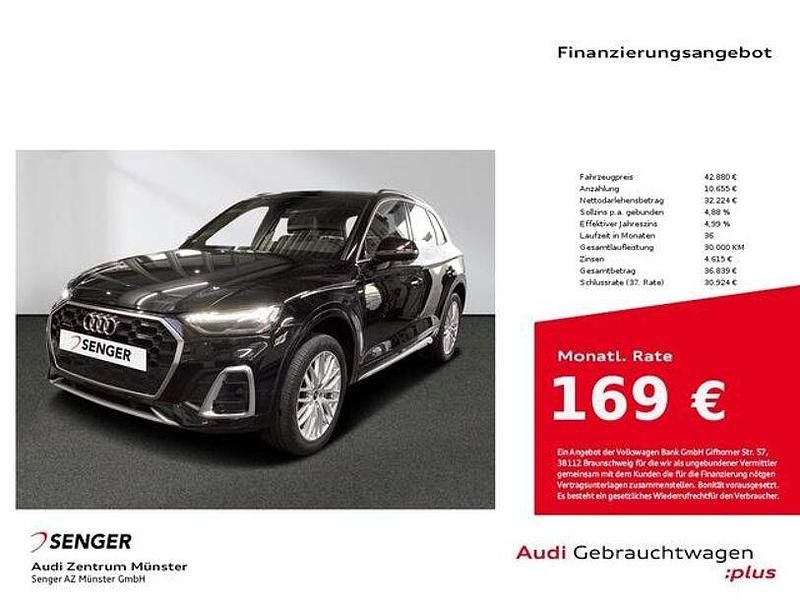 Mythosschwarz metallic Gebraucht 2022 Audi Q5 S-Line SUV | 42.880 € (Fairer Preis) - Bild 1/3