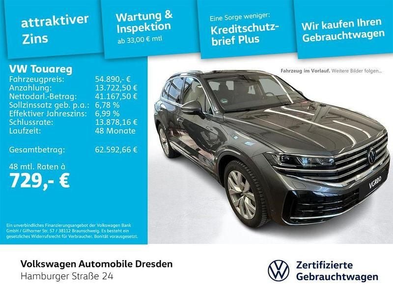 Gebraucht VW Touareg Elegance 231 PS (169 kW) 2024 Grau SUV