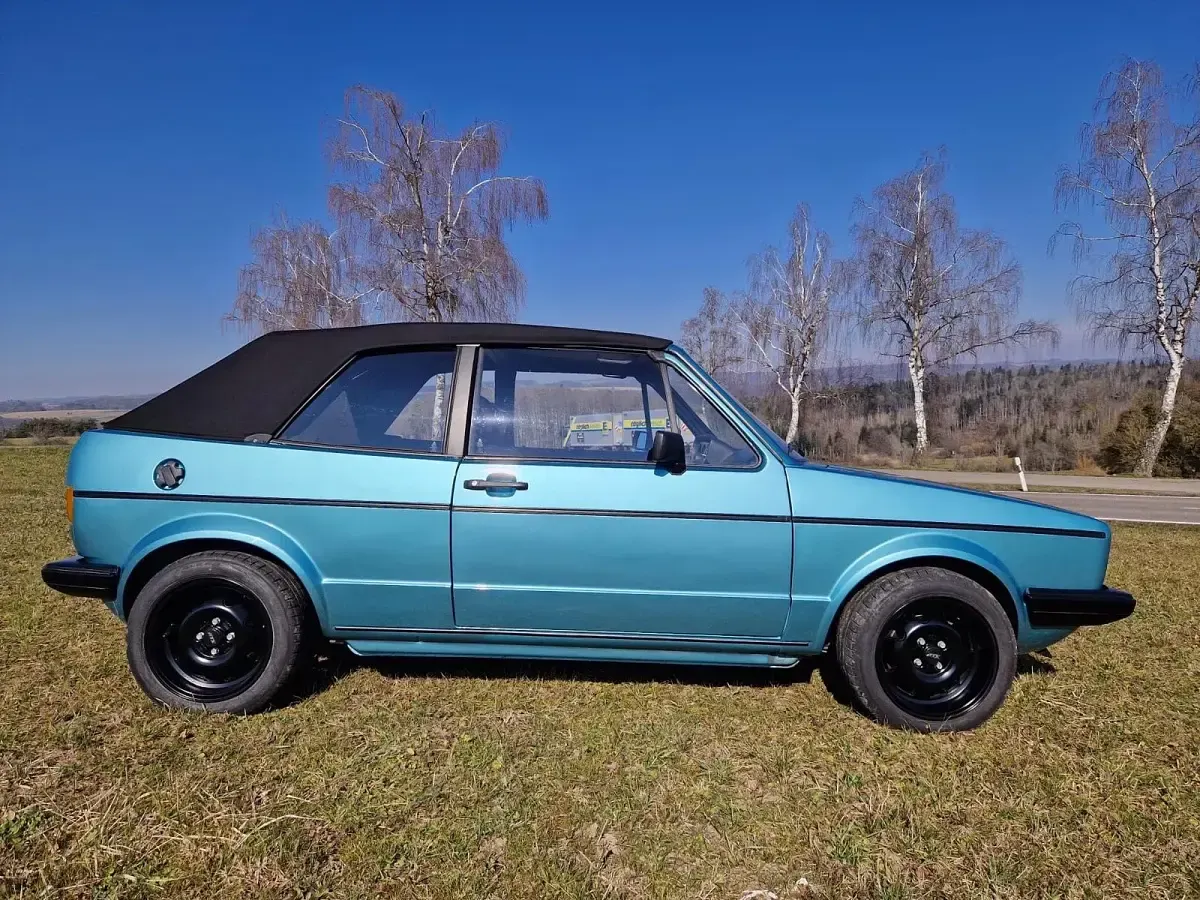 Gebraucht VW Golf Cabriolet 75 PS (55 kW) 1979 Blau Cabrio