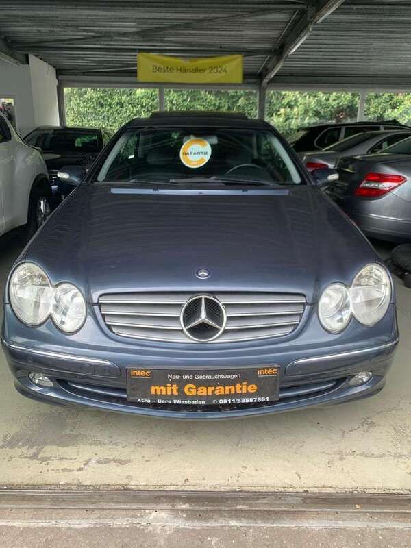 Grau Gebraucht 2003 Mercedes CLK240 Coupé | 7.450 € (Fairer Preis) - Bild 1/4