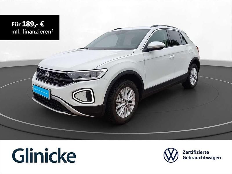 Weiß Gebraucht 2024 VW T-Roc Life SUV | 22.480 € (Guter Preis) - Bild 1/2