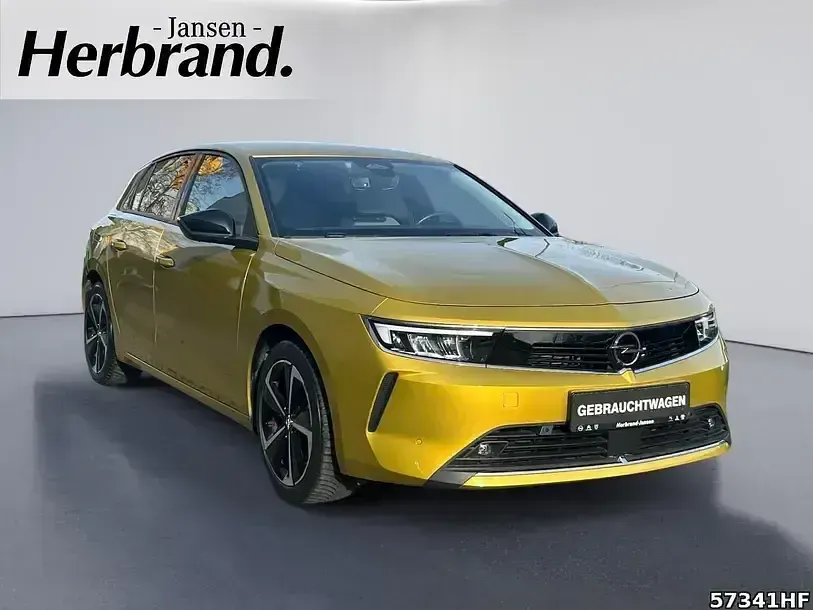 Używany Opel Astra Edition 181 KM (133 kW) 2022 Żółty Kombi